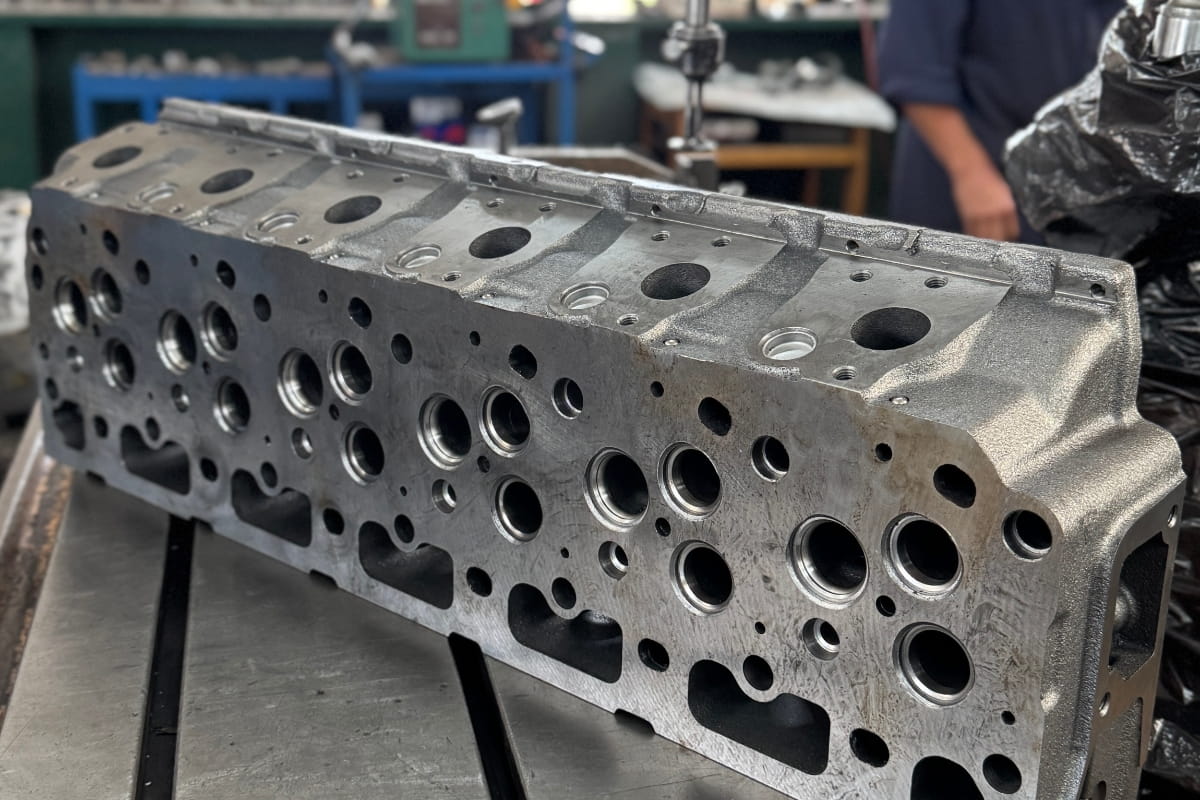 Motor listo para usar luego de rectificación